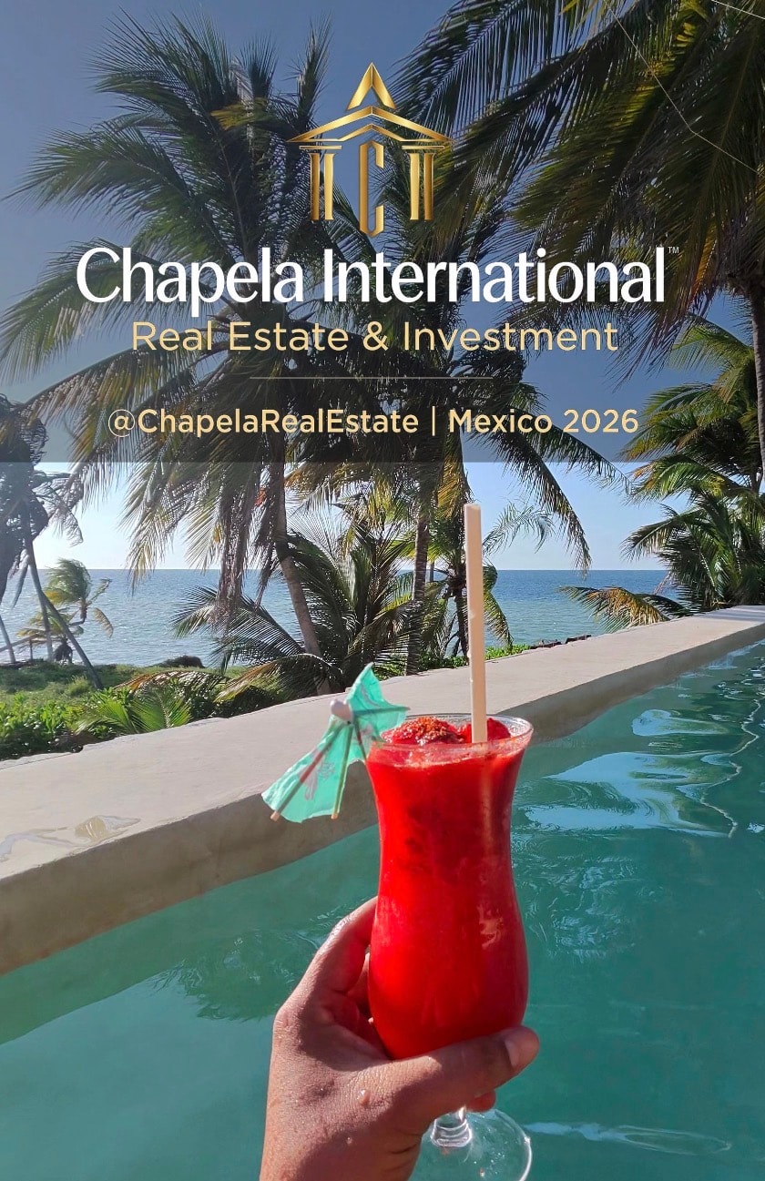 Beachside cocktail lifestyle at Chapela Internacional